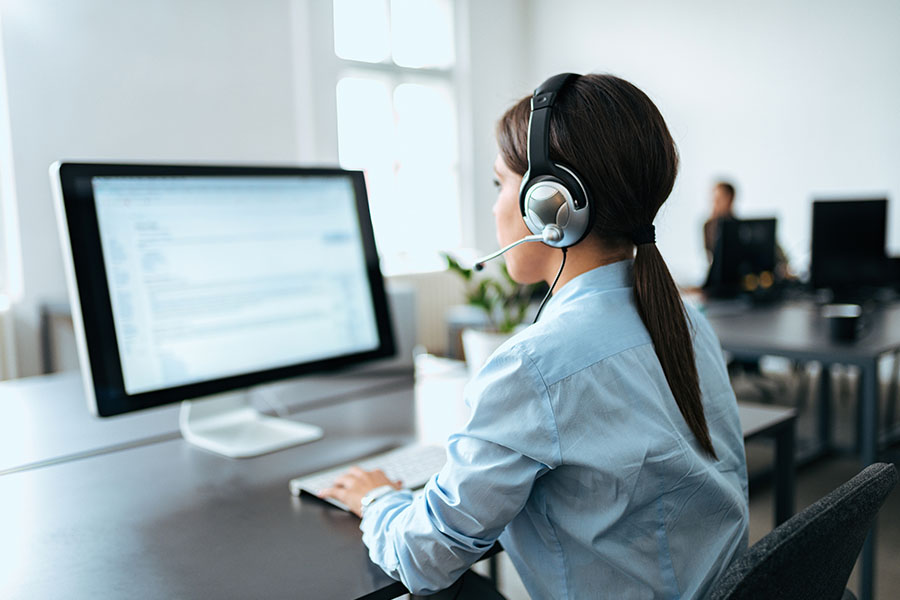 Trade business call answering support